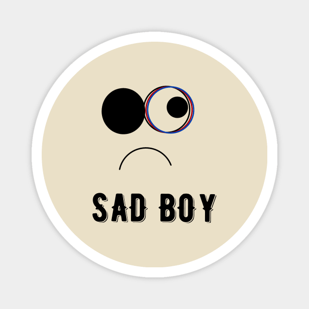 Sad boy limited edition Magnet by Supe Store